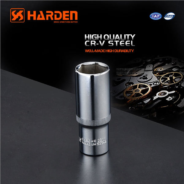 1/2" Hexagon Deep Socket | Company: Harden | Origin: China