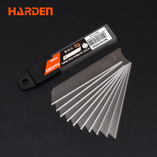 10Pcs 18x100mm Knife Blades 570342 | Company Harden | Origin China