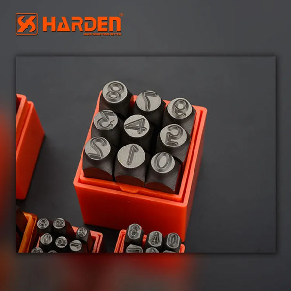 9Pcs Steel Numbers 610853  | Company Harden | Origin China