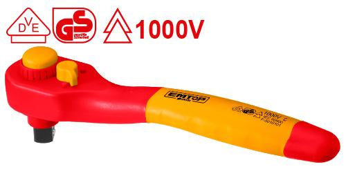 1/2" Insulated ratchet  wrench EIRTH121  | Company : EMTOP | Origin China