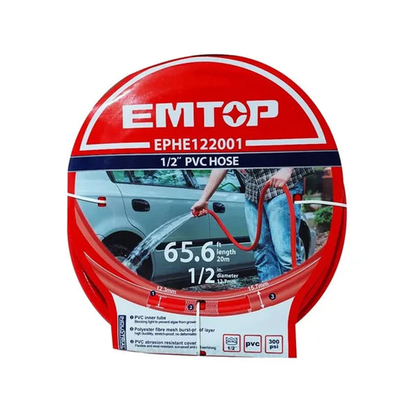 1/2" PVC hose EPHE122001 | Company : Emtop | Origin : China