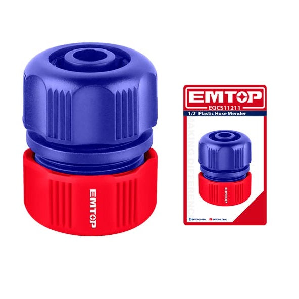 1/2’’ plastic Hose Mender EQCS11211  | Company : EMTOP | Origin China
