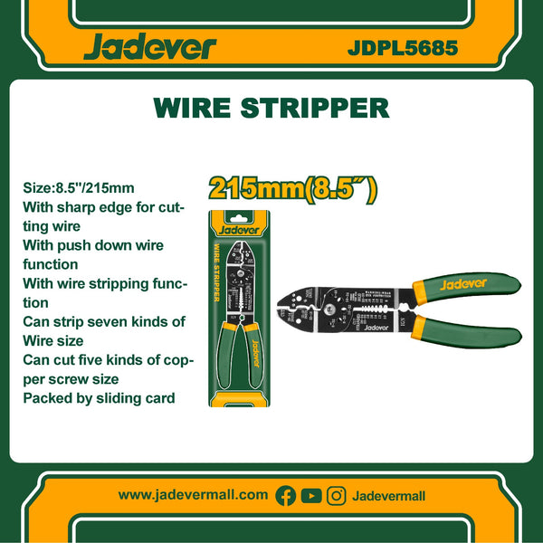 Wire stripper  JDPL5685 | Company : Jadever | Origin : China