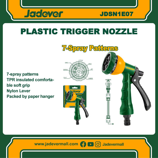 Plastic trigger nozzle JDSN1E07  | Company : Jadever | Origin : China