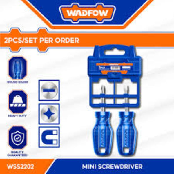 2 Pcs SCREWDRIVER SET WSS2202 | Company: Wadfow | Origin: China