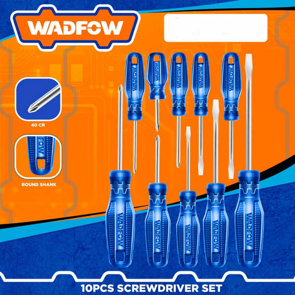 10 Pcs screwdriver set WSS2410 | Company: Wadfow | Origin: China