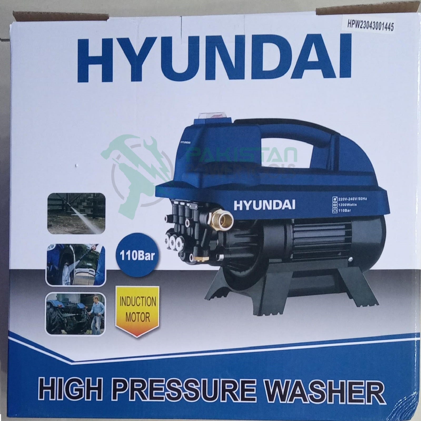 PRESSURE WASHER 110bar HPW-110IM | Company : Hyundai | Origin : China ...