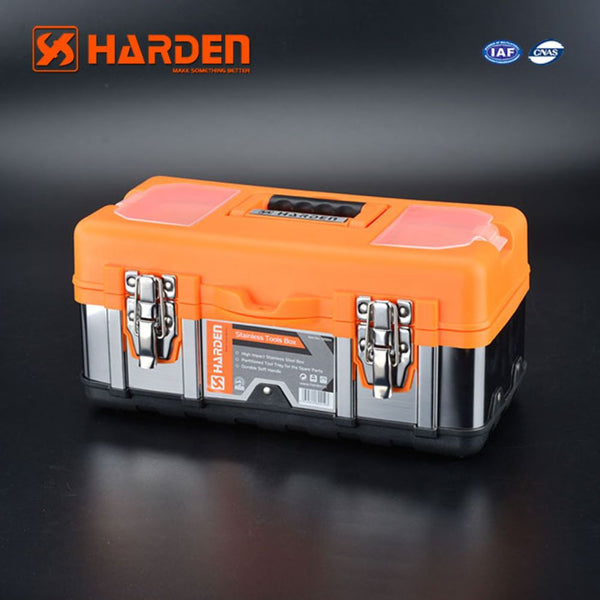 STAINLESS STEEL TOOL BOX 16" 520226 | Company: Harden | Origin: China
