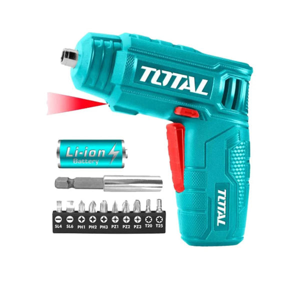 Lithium-Ion cordless screwdriver 4V TSDLI0402  | Company: Total | Origin: China