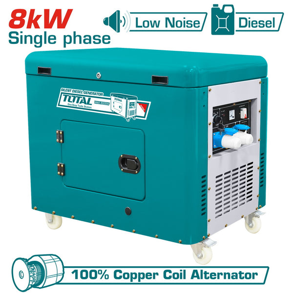 Diesel generator 8kW TP280001 | Company: Total | Origin: China