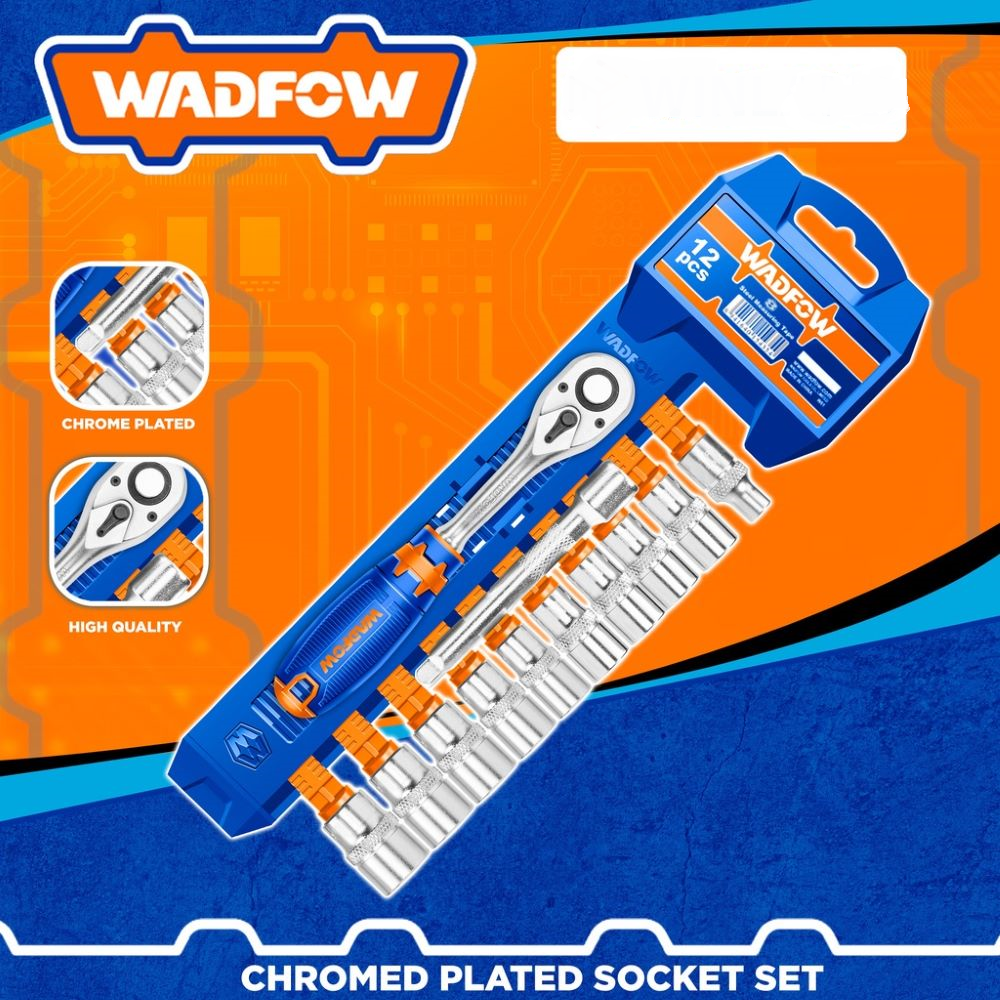 12Pcs 1 4 SOCKET SET WST4212 Company Wadfow Origin China 12pcs-1-4-socket-set-wst4212-company-wadfow-origin-china