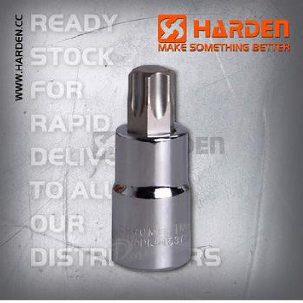 1/2" Dr 12.5mm Socket w Haxagon-bit | Company: Harden | Origin: China