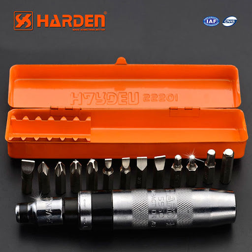 14Pcs Impact Driver Set 550641 | Company : Harden | Origin: China