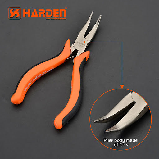 Mini Bent Nose Plier 560302  4.5" | Company Harden | Origin China