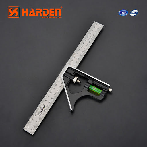 Combination Square with Alauminium Base 580720 | Company Harden | Origin China