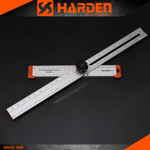 24" /600mm Adjustable T-shaped Square Ruler 580746   | Company Harden | Origin China
