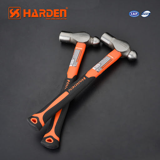 Ball Pein Hammer with Fiberglass Handle 590114  | Company Harden | Origin China