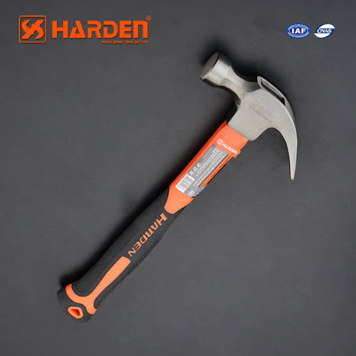 Claw Hammer with Fiberglass Handle 590215 | Company Harden | Origin China