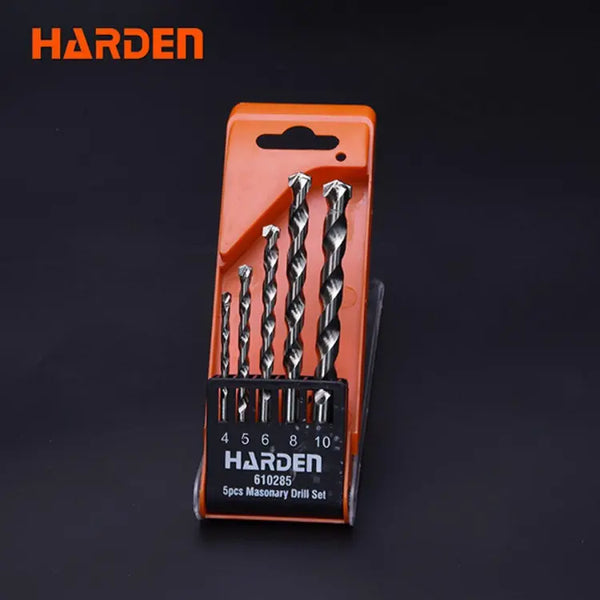 5Pcs Masonery Drill Set 610285  | Company Harden | Origin China