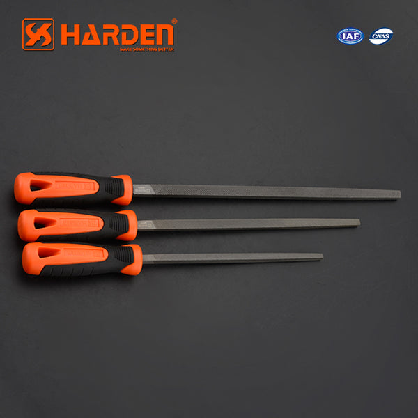 Square bastard mill file with soft handle 610672| Company Harden | Origin China