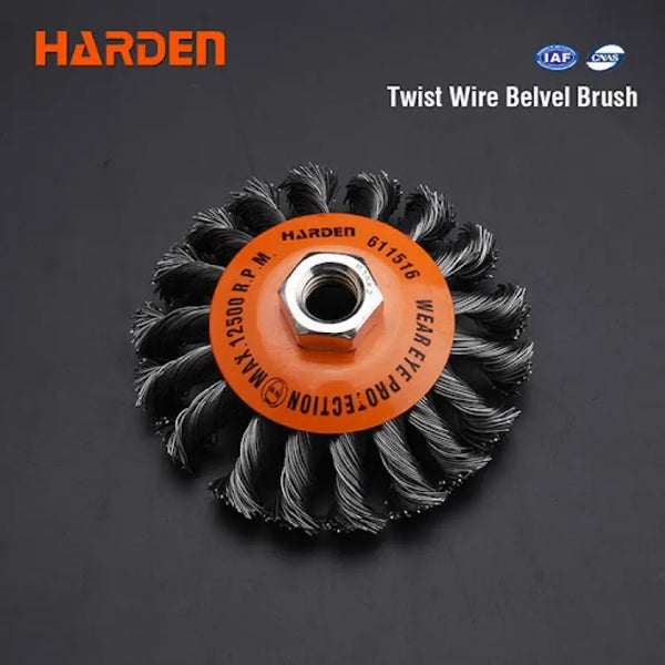 Twist Wire Bevel Brush  611516   | Company Harden | Origin China