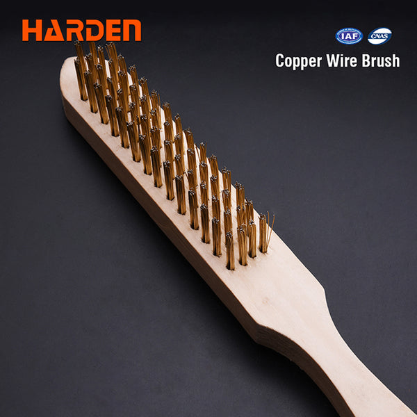 Steel Brush with wood handle 611543 | Company Harden | Origin China