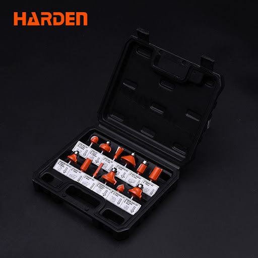 12Pcs Carbide Router Bits Set 613212  | Company Harden | Origin China