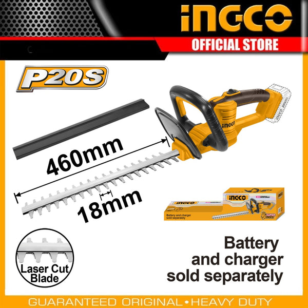 Cordless Hedge Trimmer 18" CHTLI20018 | Company: Ingco | Origin: China