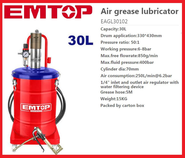 Air grease lubricator EAGL30102 | Company : EMTOP | Origin China