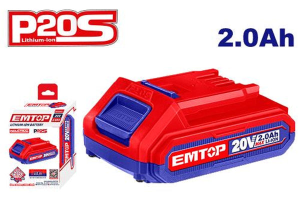 Lithium-Ion Battery Pack 20V EBPK20011 | Company: Emtop | Origin: China