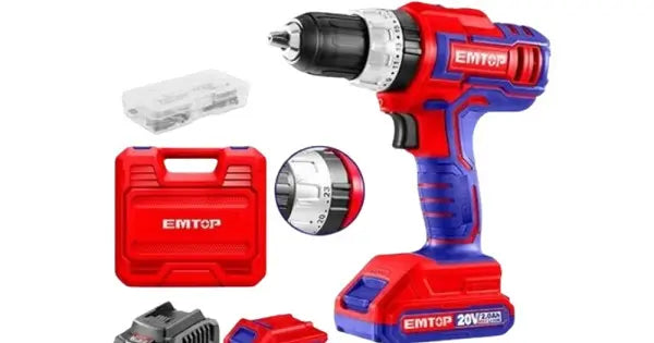 Lithium-Ion Impact Drill 12V ECIDL72003 | Company: Emtop | Origin: China