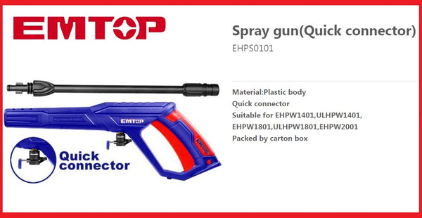 Spray Gun(Quick  Connector) EHPS0101   | Company : EMTOP | Origin China