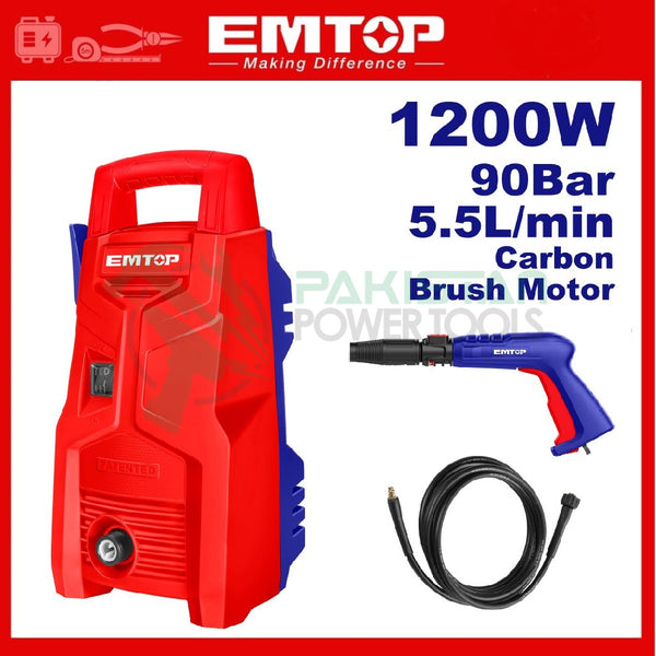 High pressure washer 90Bar EHPW1201 |  Company:Emtop |  Origin:China