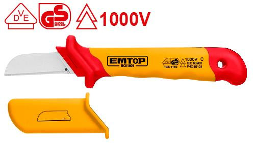 Insulated cable knife EICK1801 | Company : EMTOP | Origin China