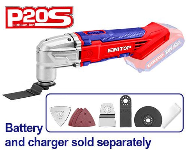 Lithium-Ion Multi-Tool 20V ELMF2001 | Company: Emtop | Origin: China