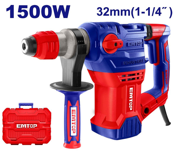 Rotary Hammer 1500W ERHRP1502 | Company: Emtop | Origin: China