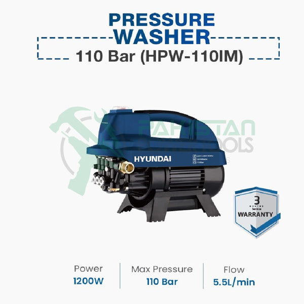 PRESSURE WASHER 110bar HPW-110IM | Company : Hyundai | Origin : China
