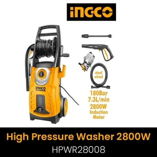 HIGH PRESSURE WASHER 180bar HPWR28008 | Company: Ingco | Origin: China