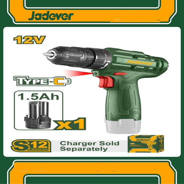 Lithium-Ion cordless  drill JDCDS510  | Company : Jadever | Origin : China