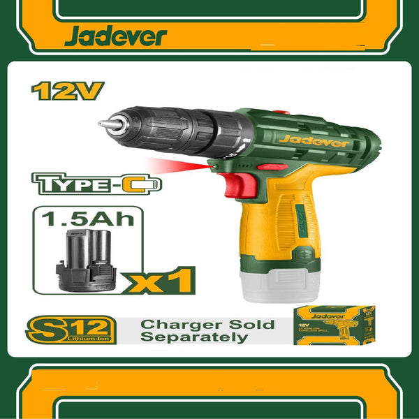 Lithium-Ion cordless  drill JDCDS520   | Company : Jadever | Origin : China