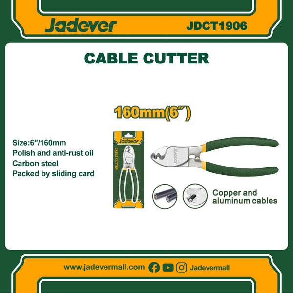 Cable cutter   JDCT1906 | Company : Jadever | Origin : China