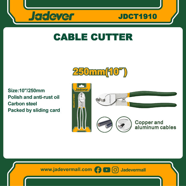 Cable cutter   JDCT1910 | Company : Jadever | Origin : China