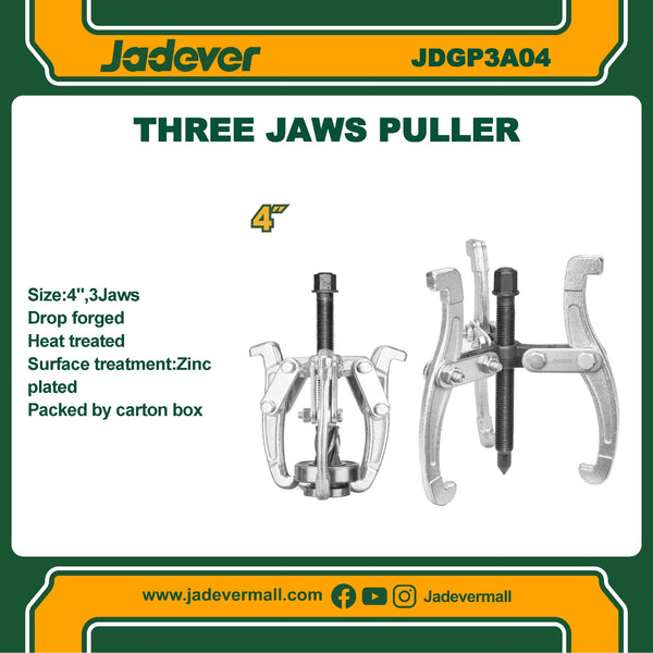 Three jaws puller JDGP3A04 | Company : Jadever | Origin : China