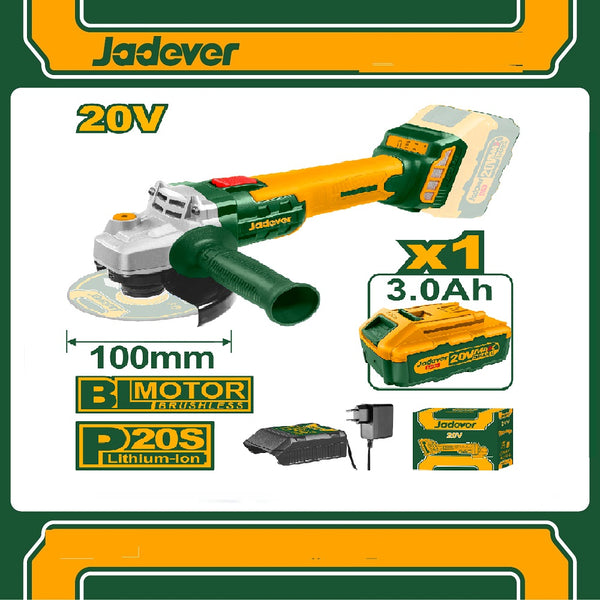 Lithium-Ion angle  grinder JDLAPM11 | Company : Jadever | Origin : China