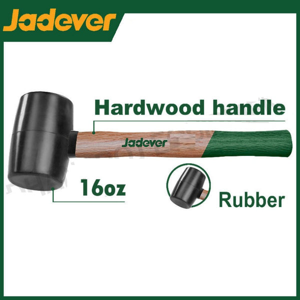 Rubber hammer 160Z/450G JDMB7302   | Company : Jadever | Origin : China