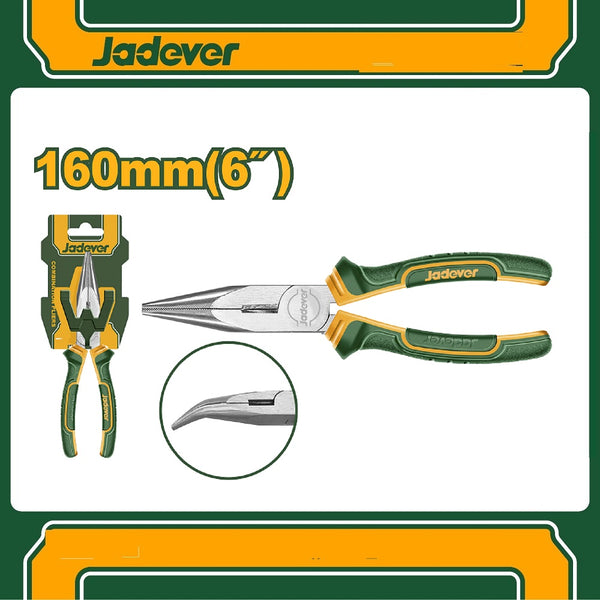 Bent nose pliers JDPL4C06   | Company : Jadever | Origin : China