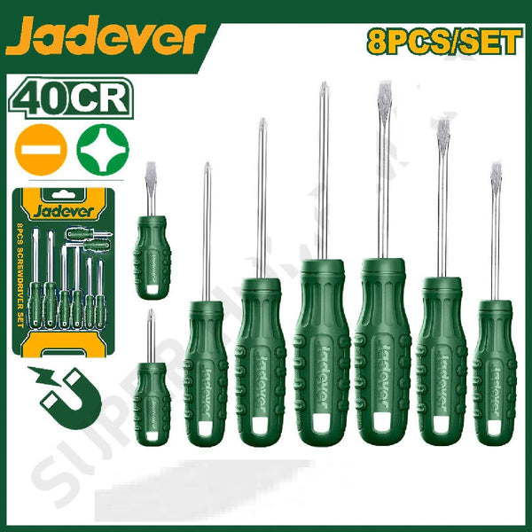 8 Pcs screwdriver set JDSS2408   | Company : Jadever | Origin : China