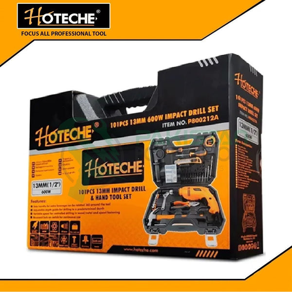 101PCS Impact Drill Set P800212 | COMPANY: HOTECHE | ORIGIN: CHINA