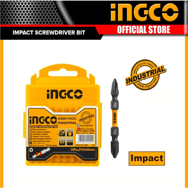 IMPACT SCREWDRIVER BITS SDBIM21PH233 | Company: Ingco | Origin: China