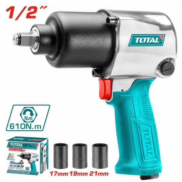 Air impact wrench 1/2" TAT40122  |  Company: Total  |  Origin: China